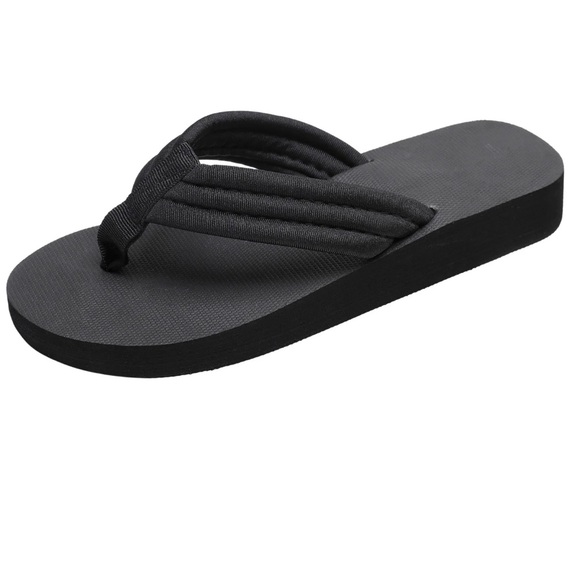 Women Minimalist Flip Flops, Fabric Fashion Flip Flops Sz:8 black - Picture 4 of 4